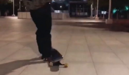 滑板视频,动感瞬间捕捉